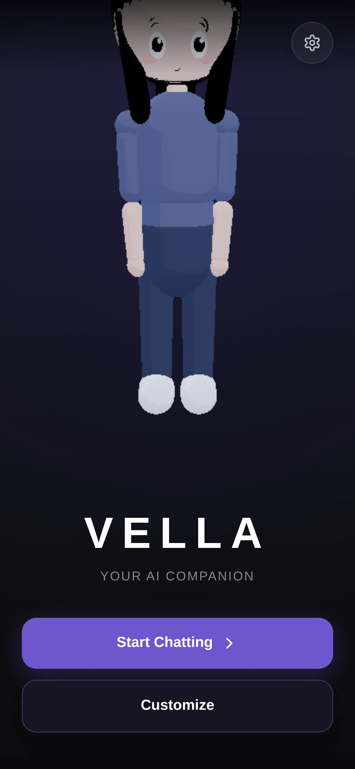 VELLA - Your AI Companion screenshot