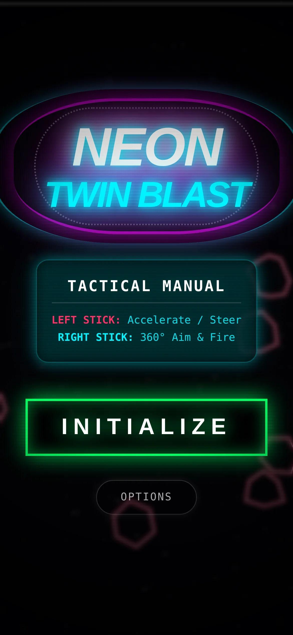 Neon Twin Blast screenshot